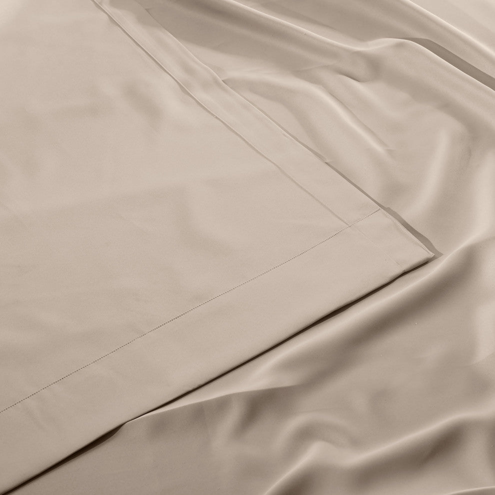 Eggnog Doublewide Room Darkening Curtain Single Panel, 100"x96"