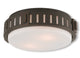 Livex 65511-67 2-Light Olde Bronze Ceiling Mount, Olde Bronze