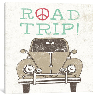 "Road Trip Beetle" by Oliver Towne, 37x37x1.5