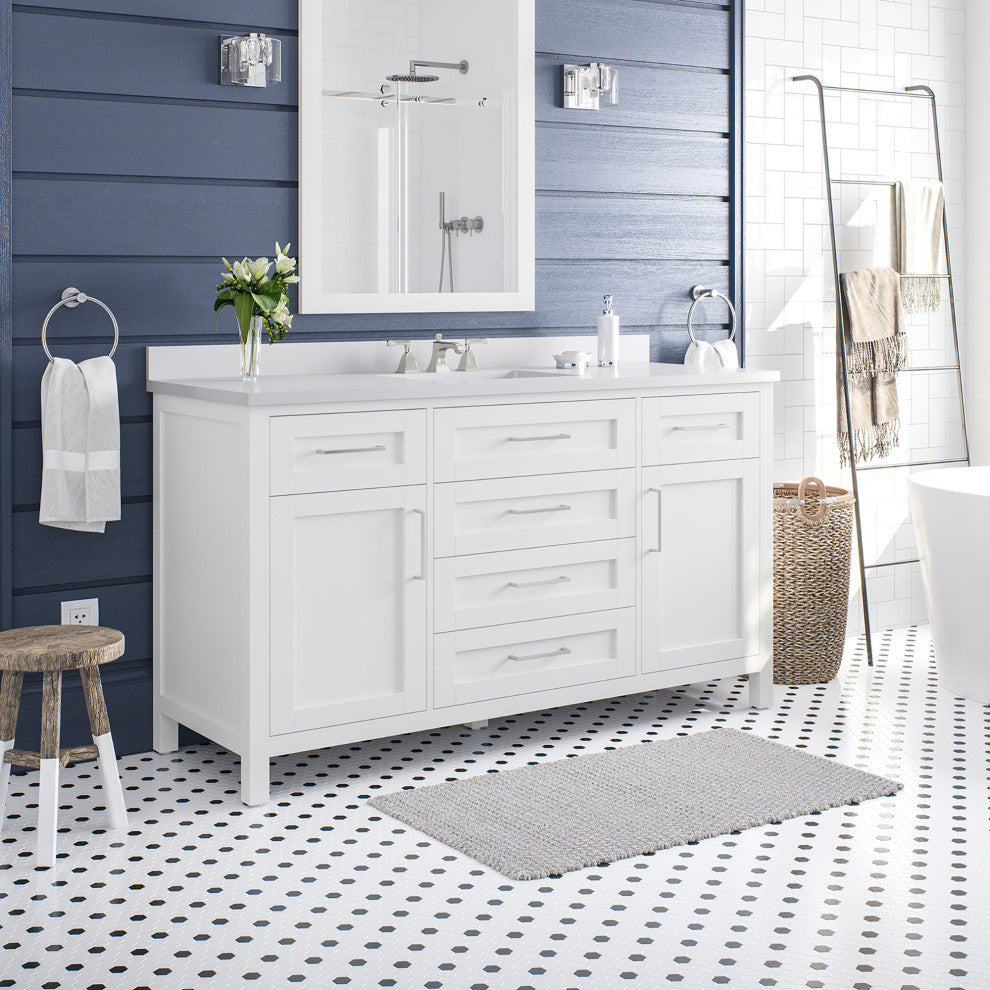 OVE Decors Tahoe II 60" Single Basin Vanity, White