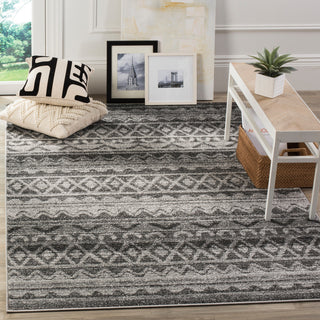 Safavieh Adirondack Adr119N Moroccan Rug, Ivory/Charcoal, 2'6"x4'0"