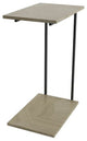 Celine End Table in Nude Mosaic Wood