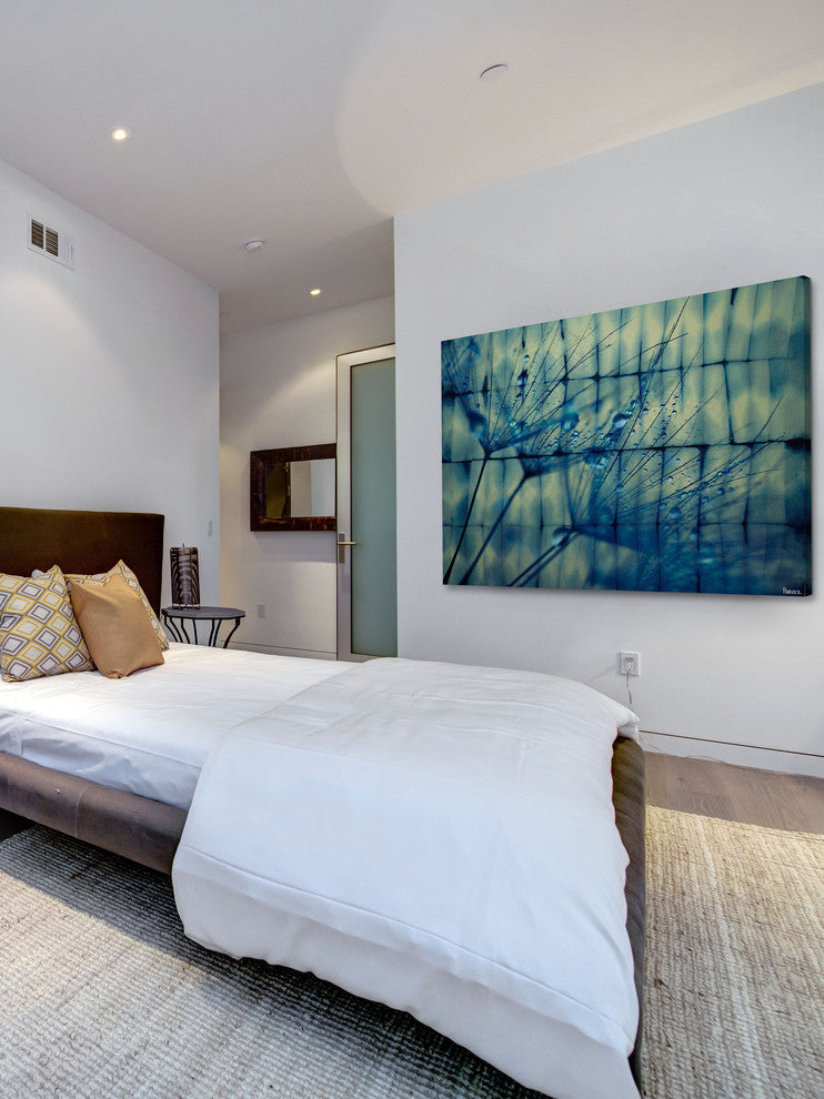 "Dandelion Dew" Fine Art Canvas Print, 45"x30"