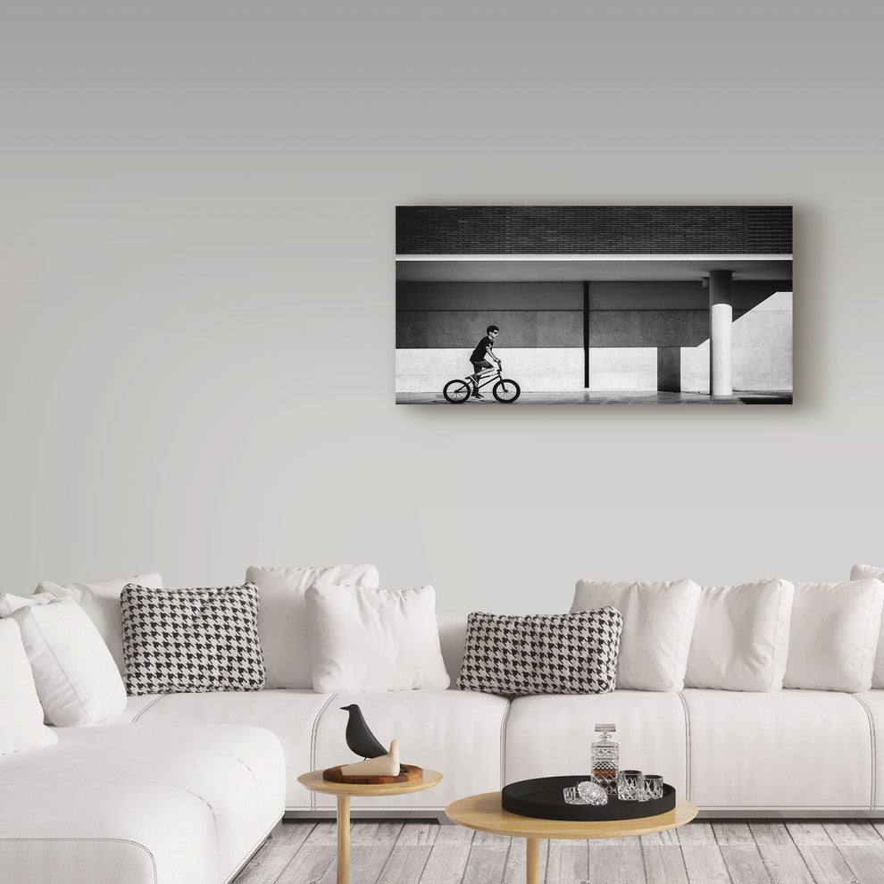 Joao Castro 'Shades Of Gray' Canvas Art, 19"x10"