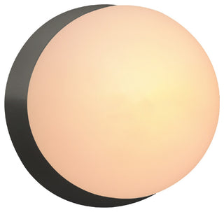 Ambiance Petite Coupe Wall Sconce, Gloss Gray