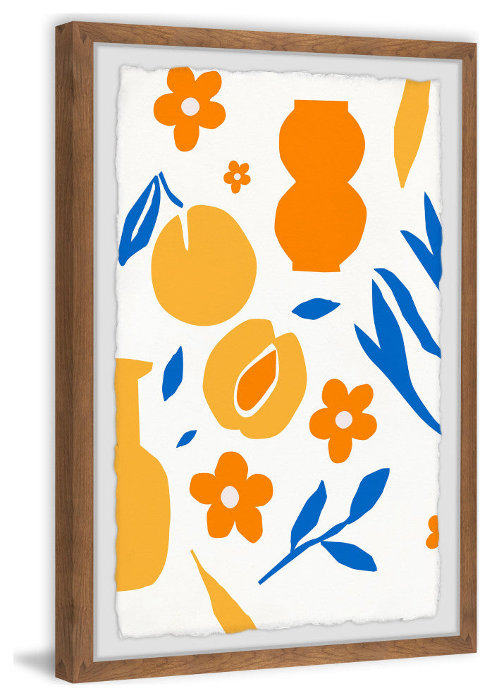"Fresh Fruits" Framed Painting Print, 24x36