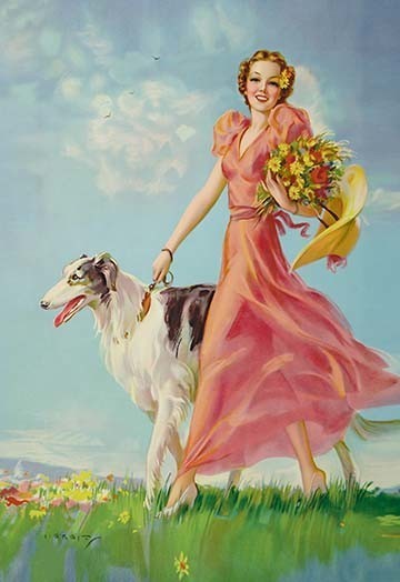 Renee and Norman- Gallery Wrapped Canvas Art 28" x 42"