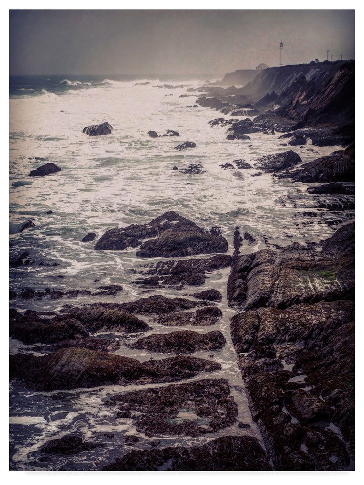 Lance Kuehne 'Point Arena Lighthouse' Canvas Art, 24"x18"