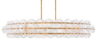 Fredrick Ramond Rene Chandelier, Distressed Brass, Extra Large