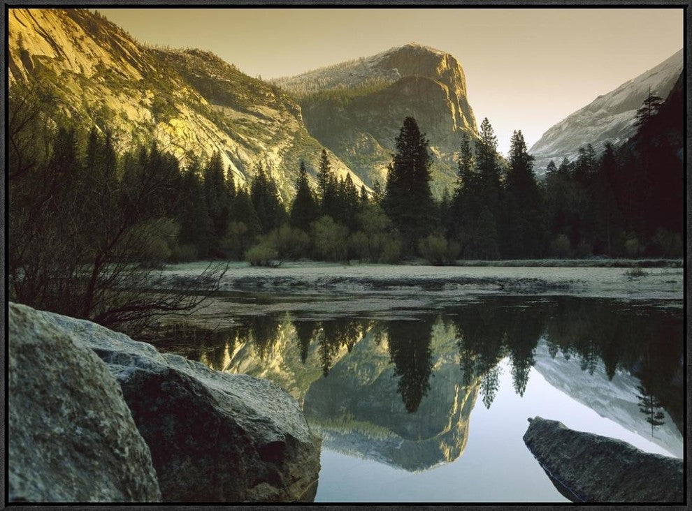 Mt Watkins Reflected In Mirror Lake, Yosemite National Park, California, 32"x24"