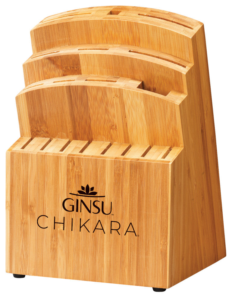 Ginsu Chikara 19 Piece Knife Set with Bamboo Block
