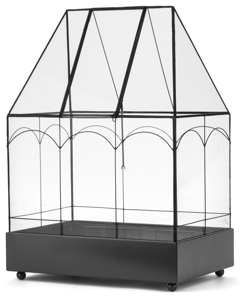 Wardian Case, Glass Plant Terrarium Planter Container