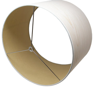 Urbanest White Oak Veneer Drum Lamp Shade, Large