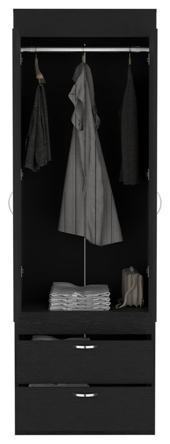Armoire Tarento, Bedroom, Black