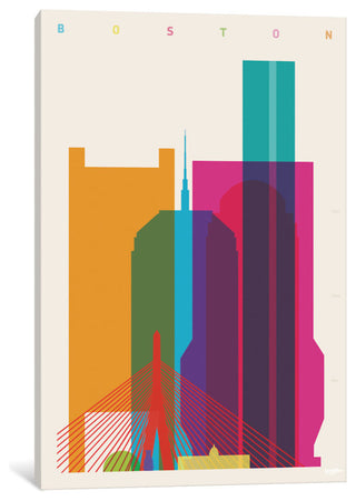 "Boston" by Yoni Alter, 26x18x1.5