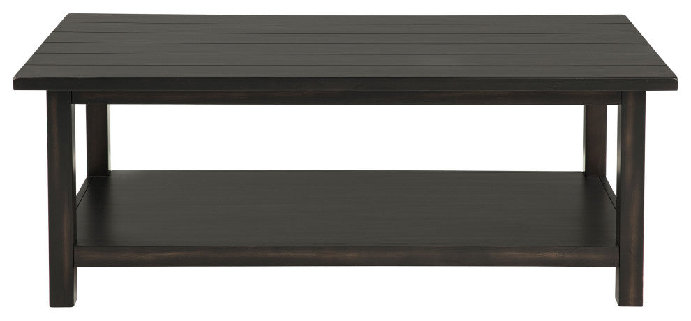 Payne 2-piece Coffee and End Table Set Distressed Java