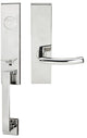 Oslo Lever, Mortise Dummy Handleset, Right Hand, Polished Stainless Steel