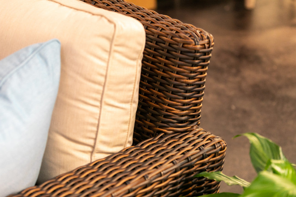 Montecito Premium Sunbrella Upholstered Cushions Outdoor Sectional