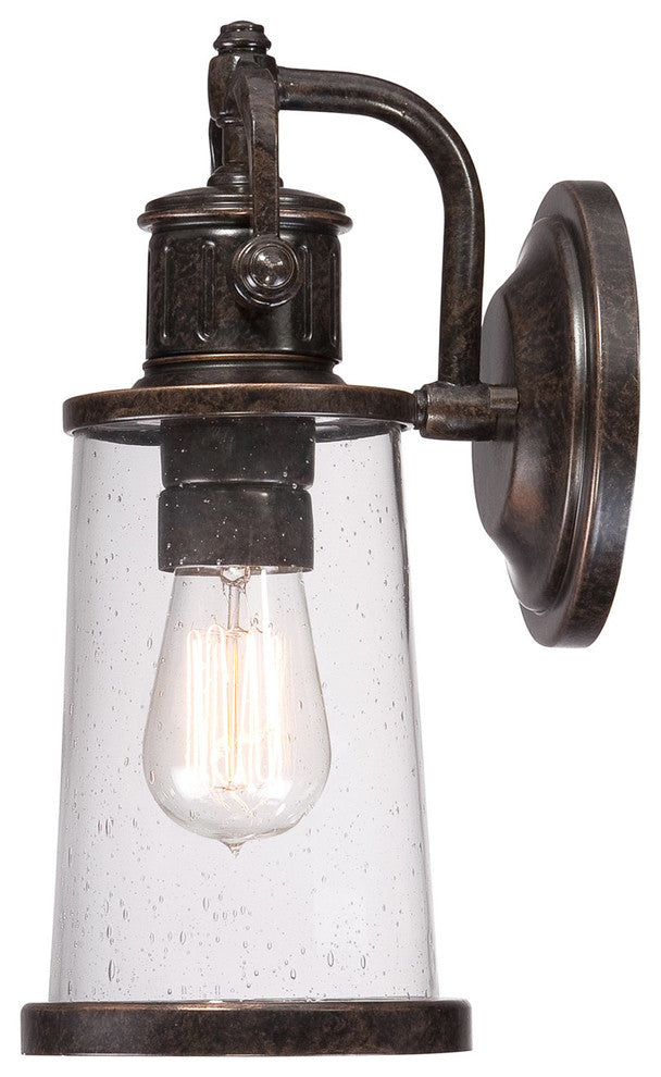 Quoizel SDN8405IB One Light Outdoor Wall Lantern Steadman Imperial Bronze