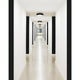 Duncan 15" LED Flush Mount, Blackwhite