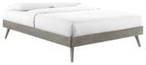 Margo Queen Wood Platform Bed Frame MOD-6230-GRY
