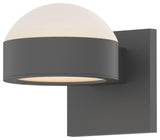 Sonneman 7302.DL.PL-WL REALS 2 Light 5"W Integrated LED Outdoor - Textured Gray