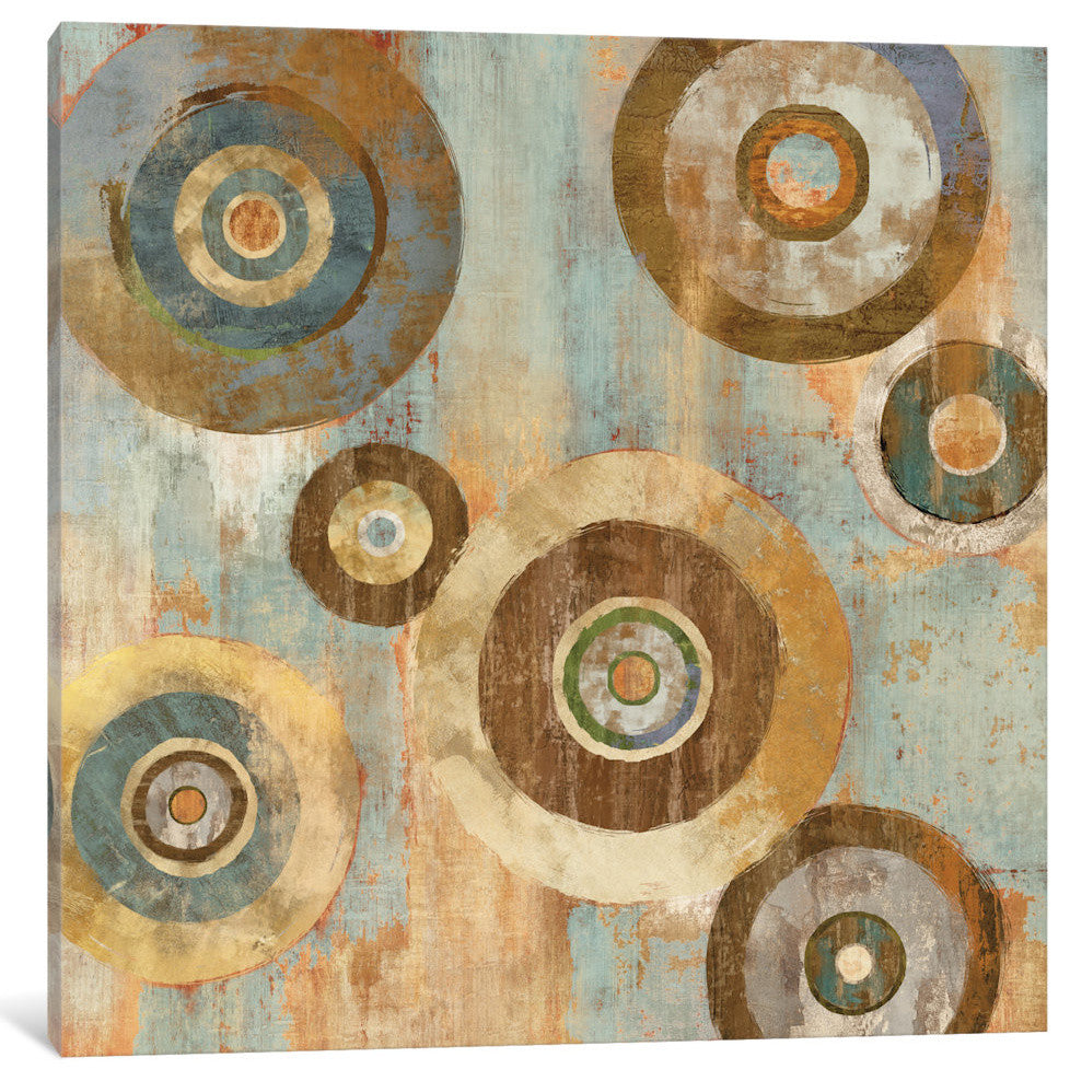 "In The Round II" by Cam Richards, Canvas Print, 18"x18"