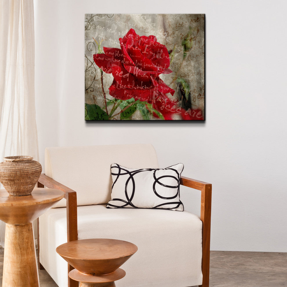 Roses are Red III Canvas Wall Art