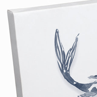 Navy Koi 24 x 24 Canvas Wall Art