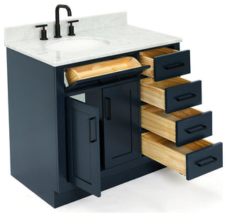 Ariel T037SLCW2OVO Hepburn 37" - White