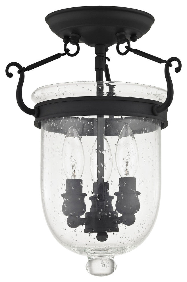 Jefferson Ceiling Mount, Black