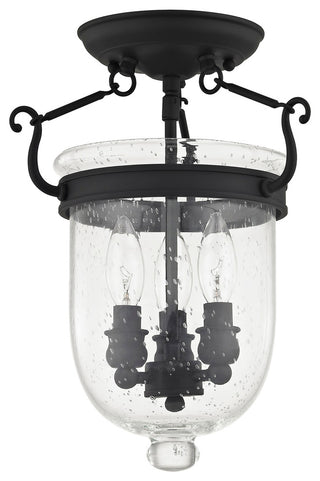 Jefferson Ceiling Mount, Black