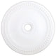 Livex Lighting Wingate - 36" Ceiling Medallion, White Finish