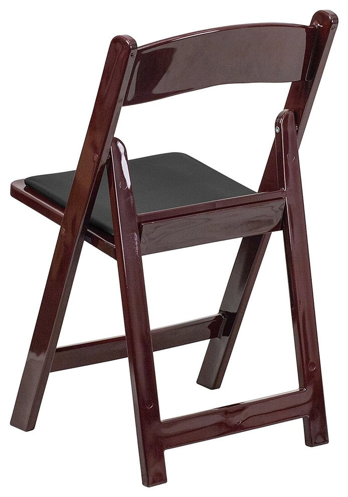 Folding Tables and Chairs, "Canberra" Comfy Portable Chair, Mahogany