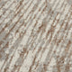 Nourison Glow 8' x 10' Grey Mocha Glam Indoor Rug