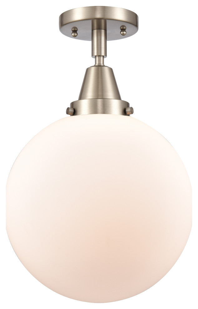 INNOVATIONS LIGHTING 447-1C-SN-G201-10-LED Beacon Flush Mount