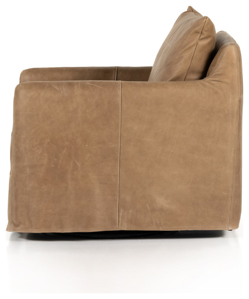 Banks Swivel Chair-Palermo Drift