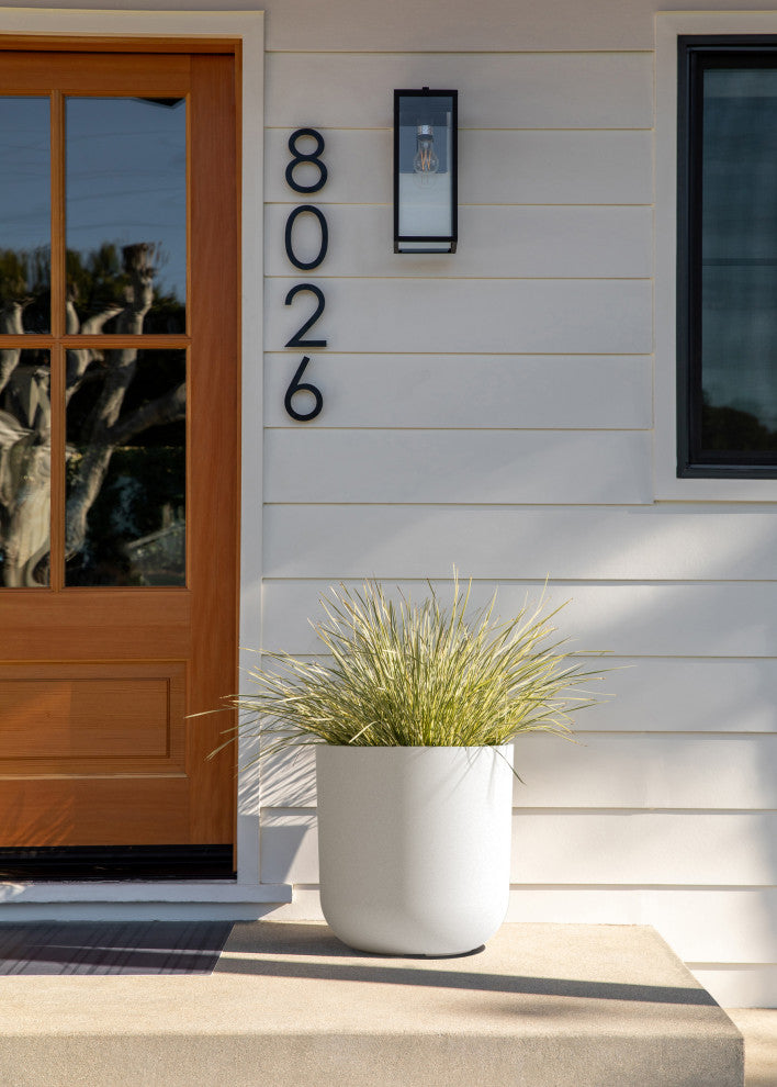 Pure Series Kona Planter, White, 15 Inches, 1 Pack