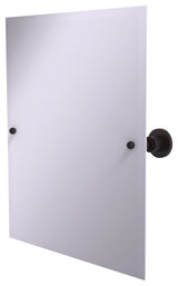 Frameless Tilt Mirror with Beveled Edge, Venetian Bronze