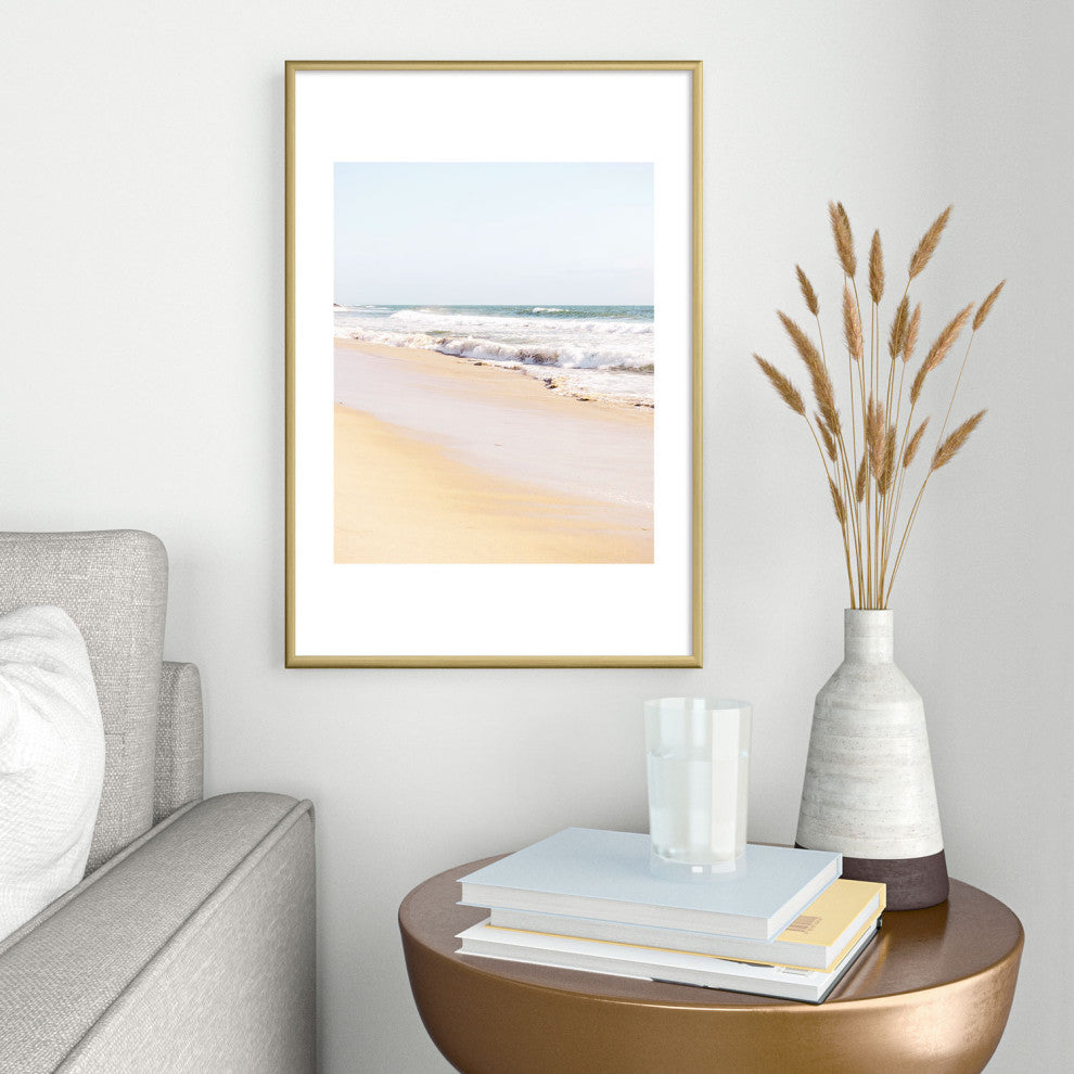 Bree Madden Summer Surf Metal Framed Art Print