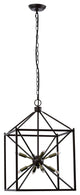 Lazzur Touques 8 Light 16" Matte Oil Rubbed Bronze Pendant