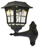 Elegant Lighting LDOD3006-4PK Oberon 1 Light 8" Tall LED Outdoor - Black