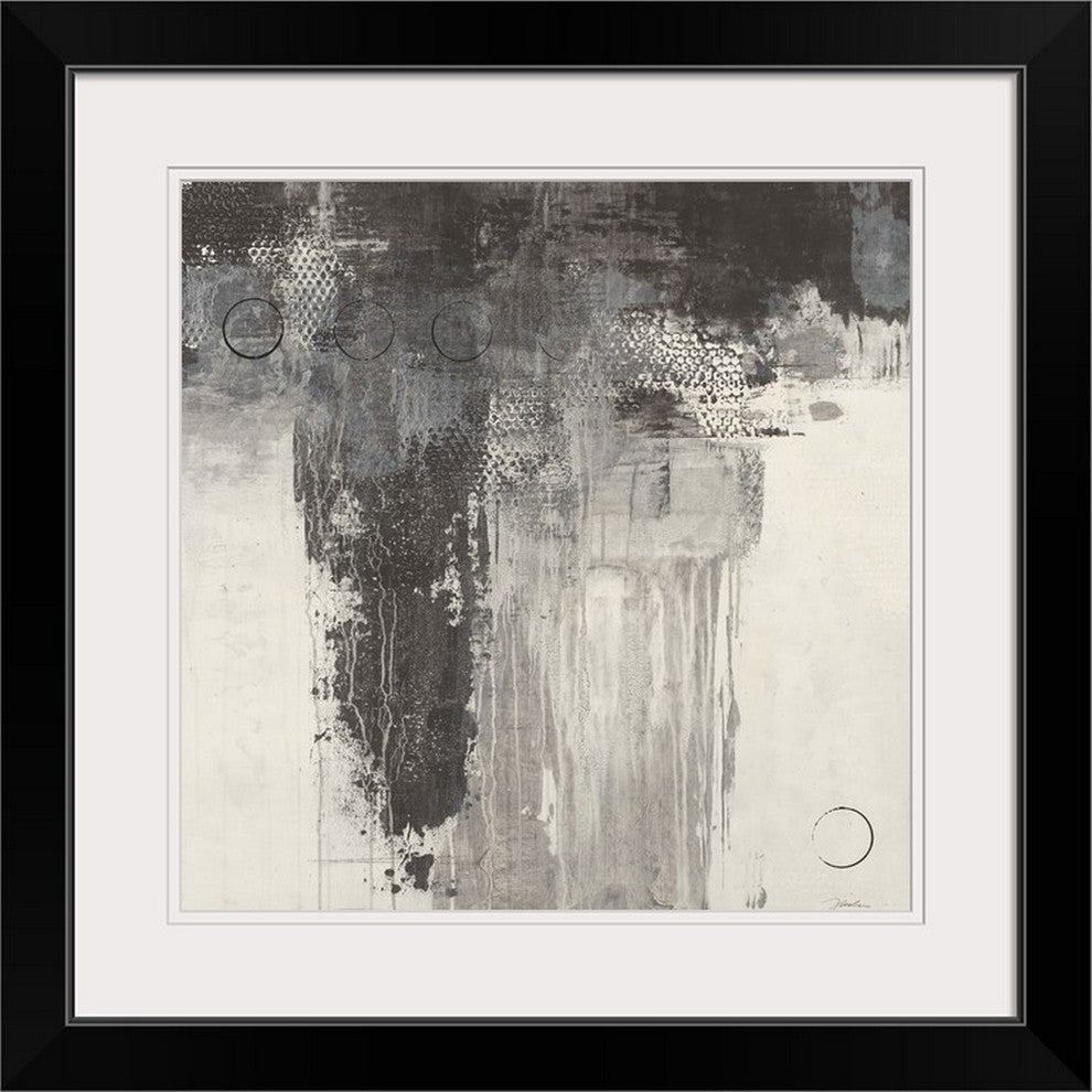"Windswept I" Black Framed Art Print, 24"x24"x1"