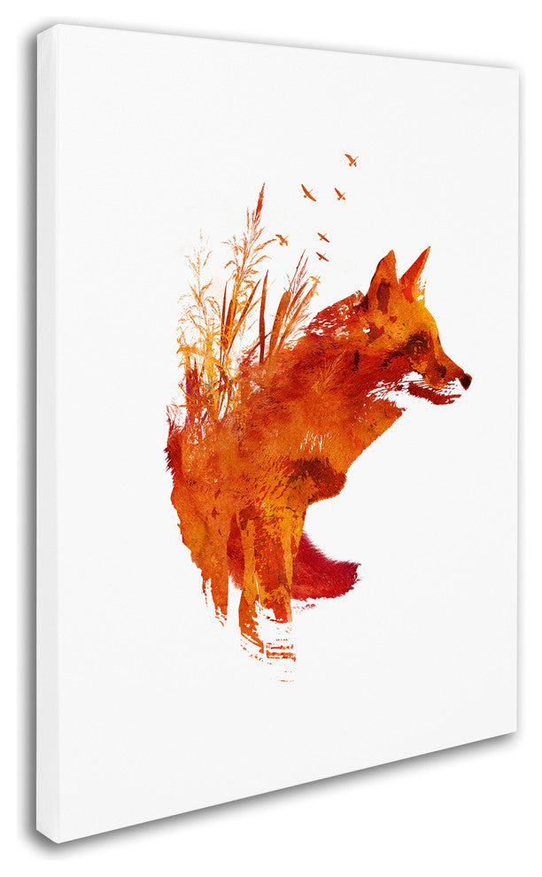 Robert Farkas ''Plattensee Fox'' Canvas Art, 19x14