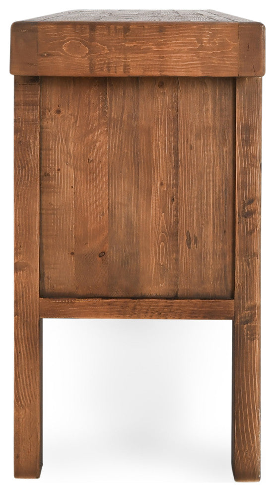 Lahey 11-Drawer Console Table by Kosas Home, Mission Brown