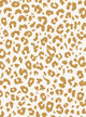 Animal Print Leopard Peel and Stick Vinyl Wallpaper, Gold, 24"w X 60"h