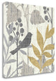 "Garden Leaves Square V" By Wild Apple Portfolio, Giclee on Gallery Wrap Canvas