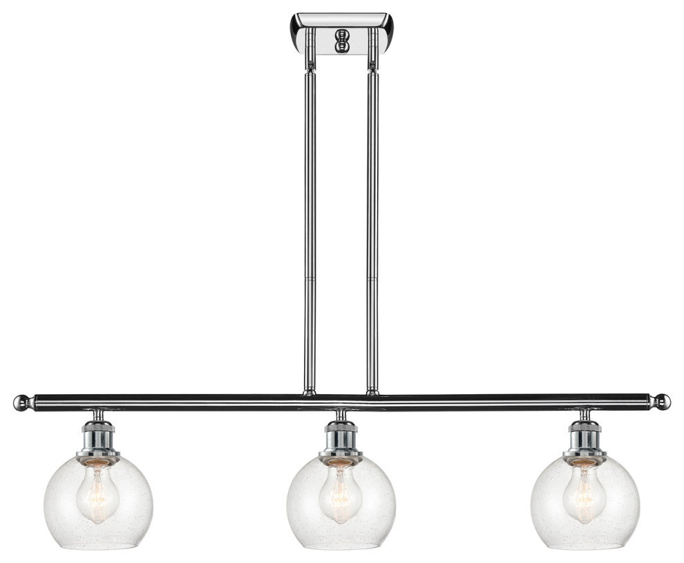 Innovations 516-3I-PC-G124-6 3 Light 36" Island Light, Polished Chrome