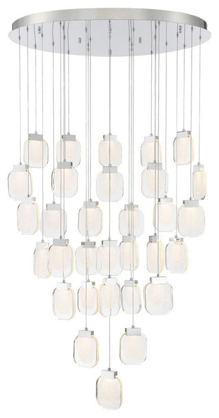 31-Light 39" Integrated Led Grand Chandelier