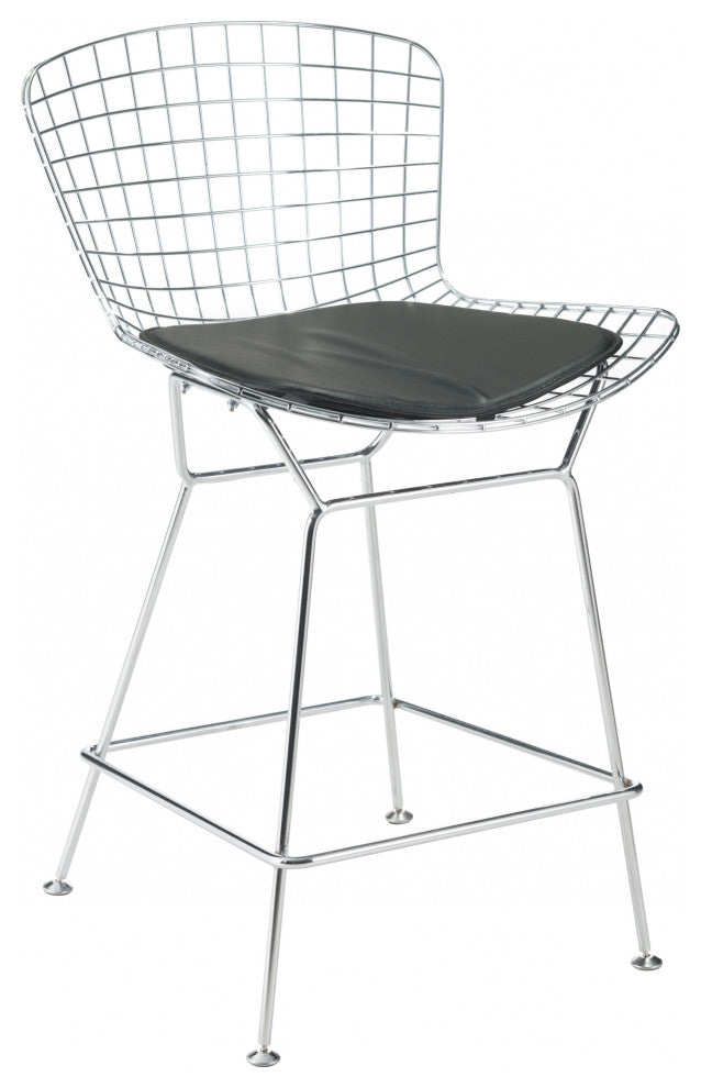 Wire Mesh Cushion Black